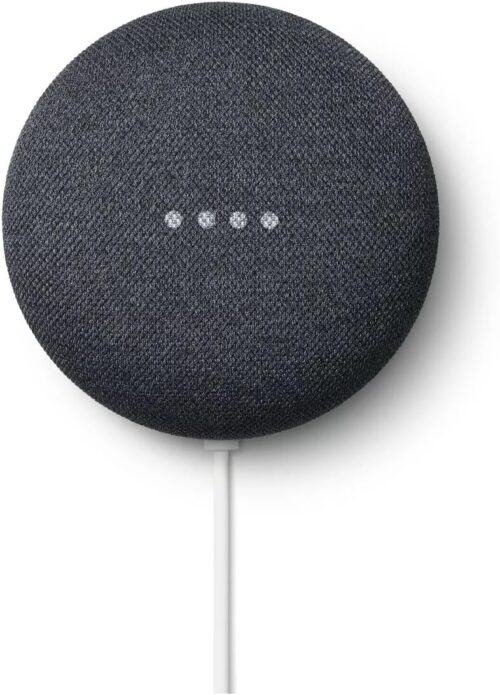 Google Nest Mini 2. Generation Wireless Bluetooth -Lautsprecher (Anthrazit)